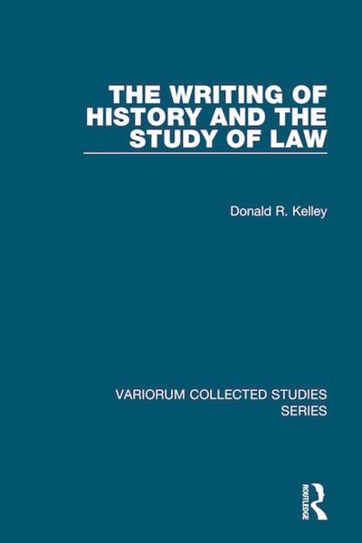 The Writing of History and the Study of Law