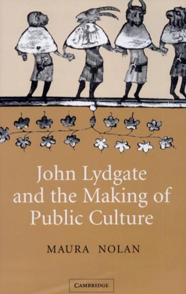 John Lydgate and the Making of Public Culture
