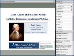 John Adams and the New Nation