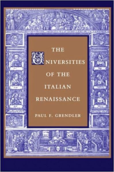 The Universities of the Italian Renaissance