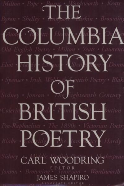 The Columbia History of British Poetry